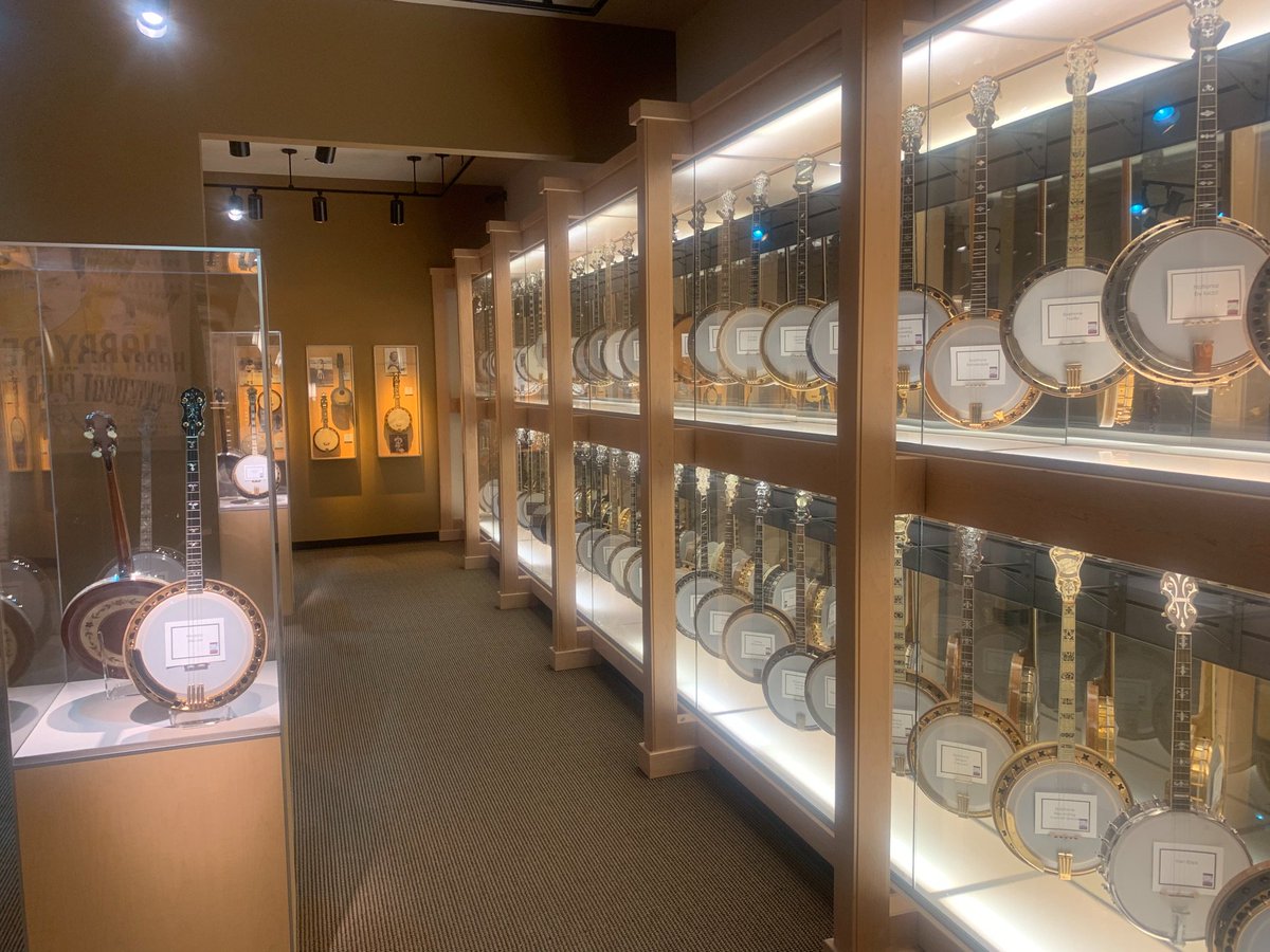 American Banjo Museum display