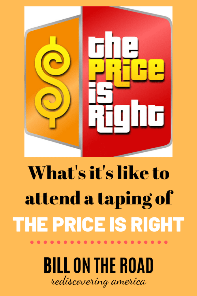 what's it like to be in the audience of the price is right?