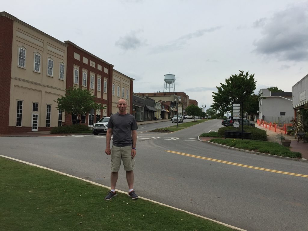 Senoia Georgia Home Of The Walking Dead Bill On The Road