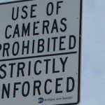 No Photography Sign