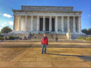 first visit to Washington DC 

