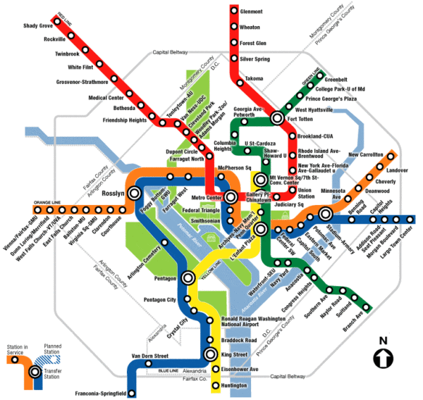 4th of july dc metro schedule