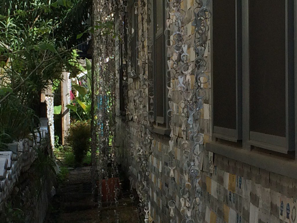 Beer Can House Siding