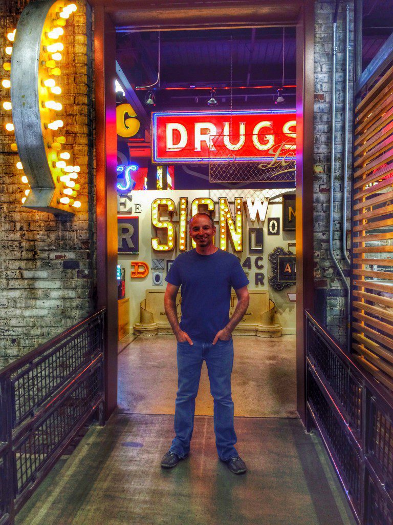 Bill At The American Sign Museum