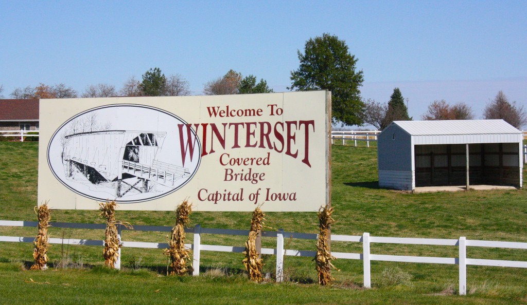 Small Town USA Winterset, IA Bill On The Road