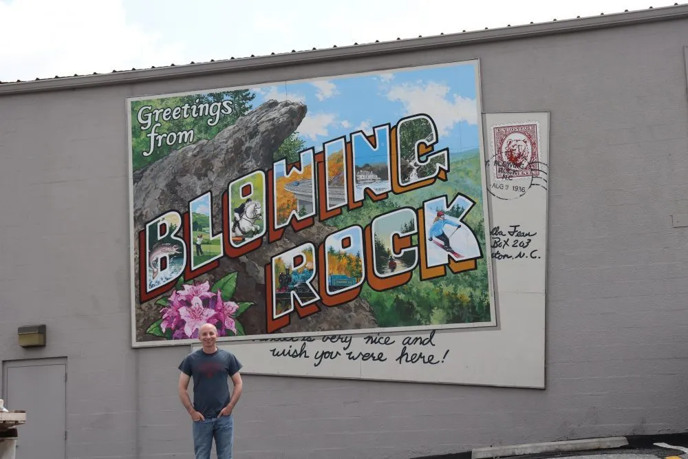 Blowing Rock Postcard