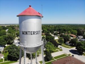 Winterset water tower