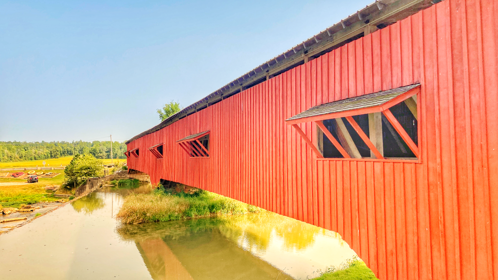 where to see covered bridges in Indiana