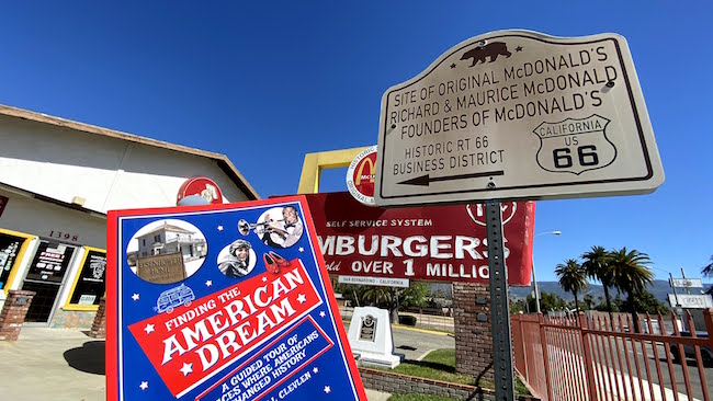 the original McDonald's is located in San Bernardino california

