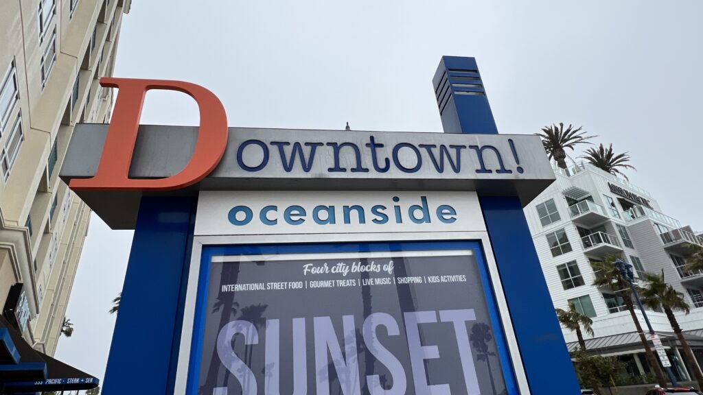 visiting oceanside