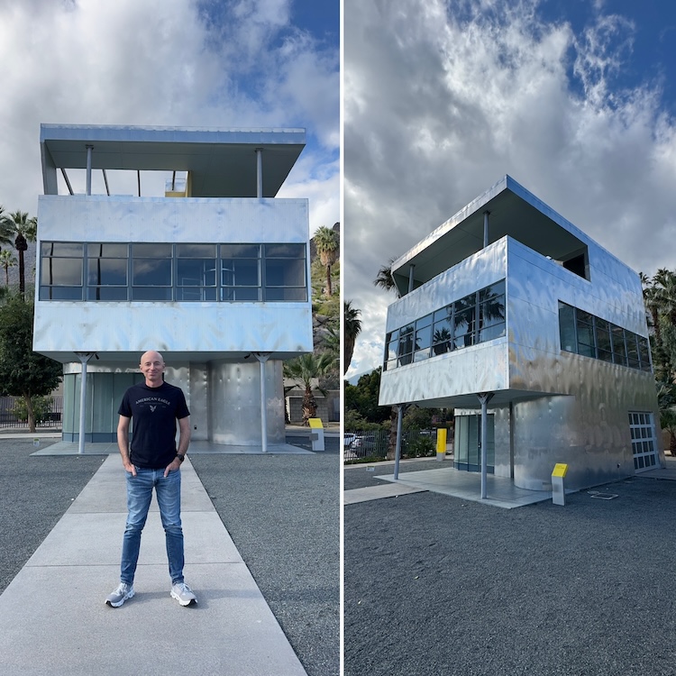 all metal house Palm Springs
