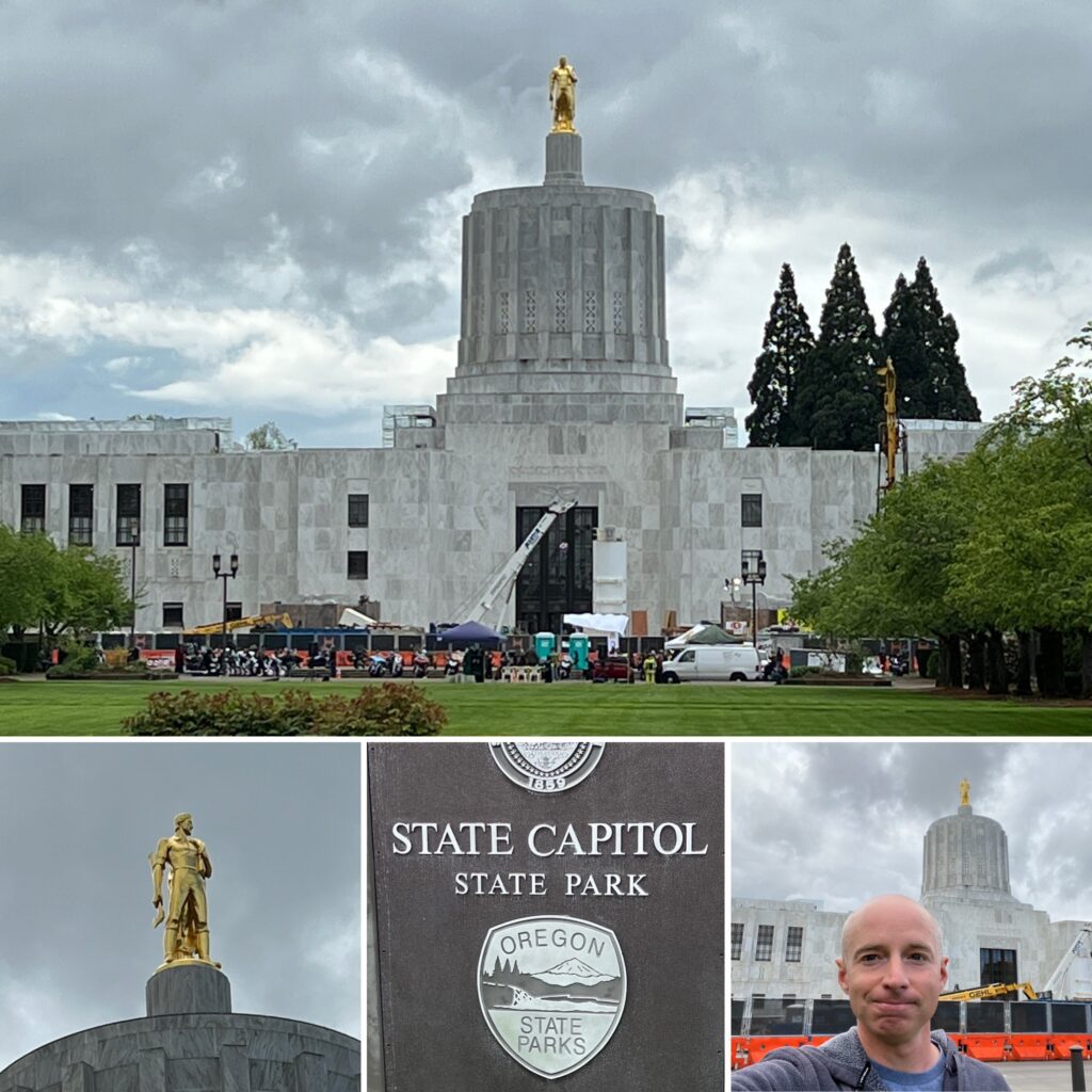 first visit to oregon