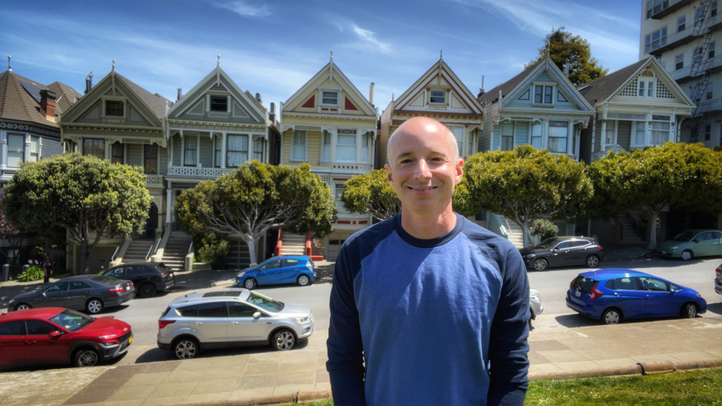 painted ladies in San Francisco from Full House