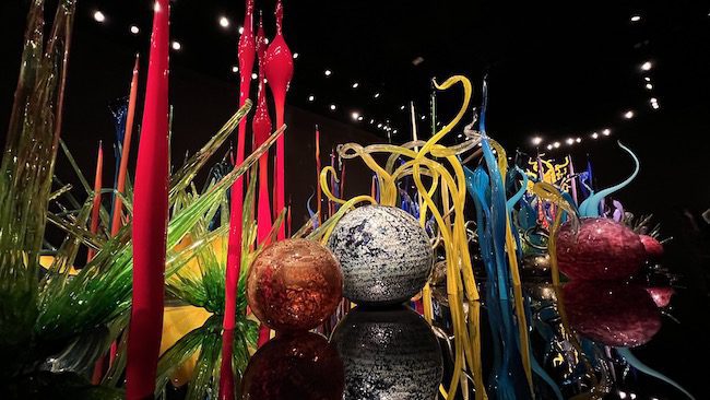 Chihuly Garden and Glass exhibit