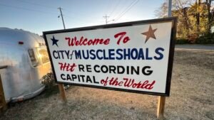 Muscle Shoals Recording Capital of the World Sign
