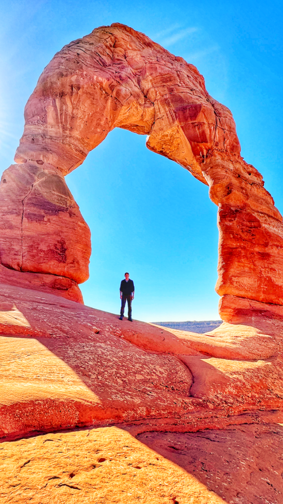 visit arches national park in February