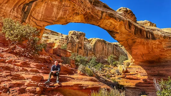 capitol reef in the winter 