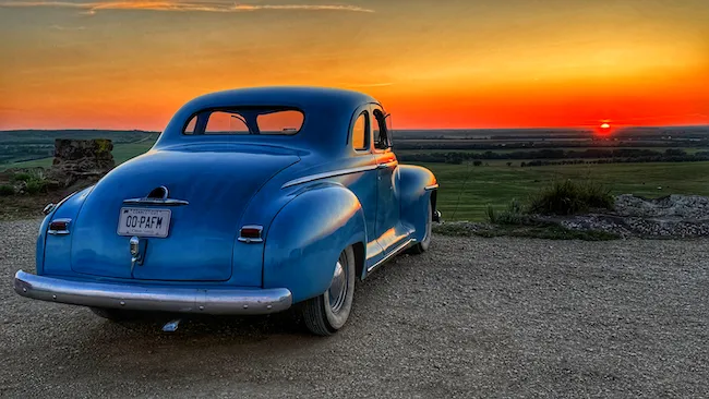 sunset at coronado heights