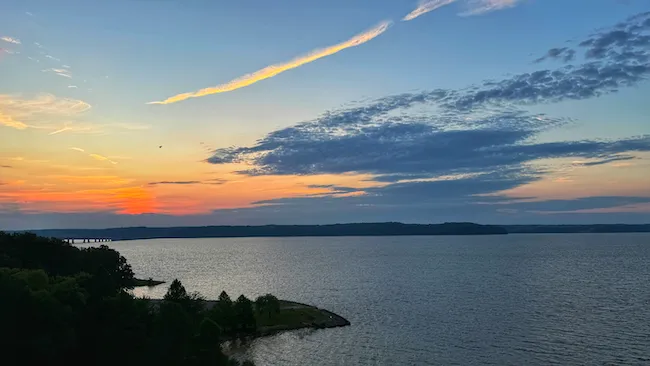 sunrise Paris landing state park