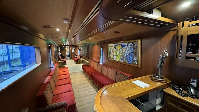 El Transcantabrico lounge car