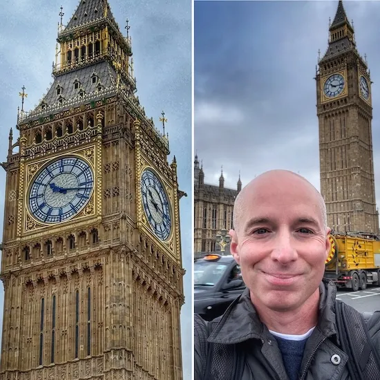 Americans visiting London for the first time