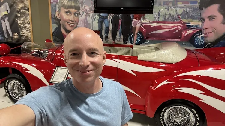 Volo Museum Greased Lightning car from Grease