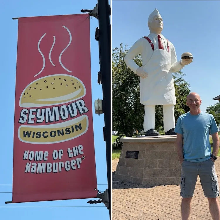 Seymour Wisconsin is the birthplace of the hamburger