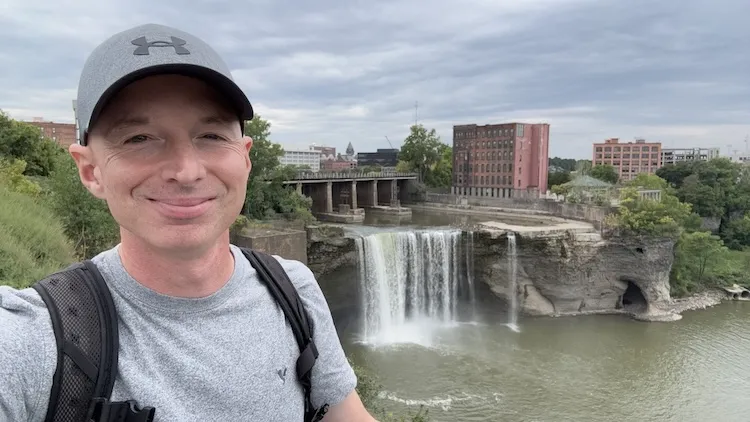 High Falls in downtown Rochester, NY